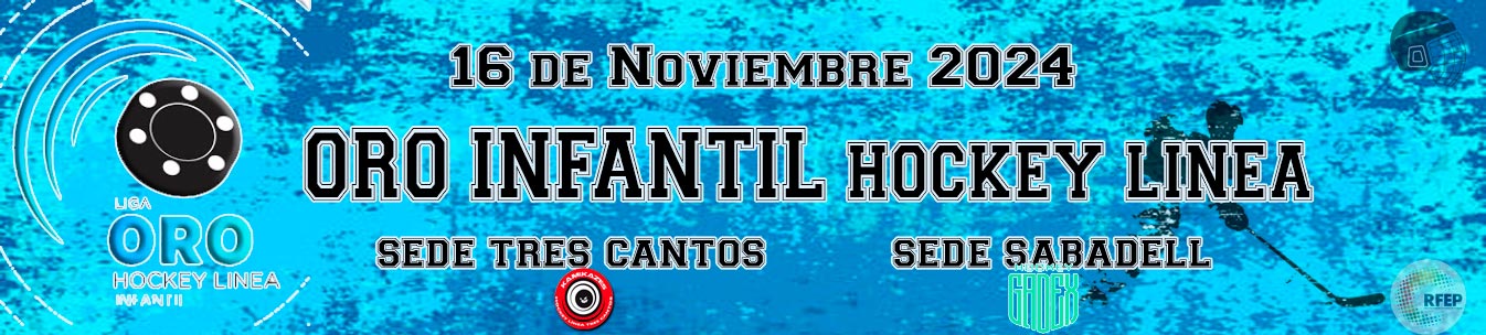 LIGA ORO INFANTIL de hockey linea