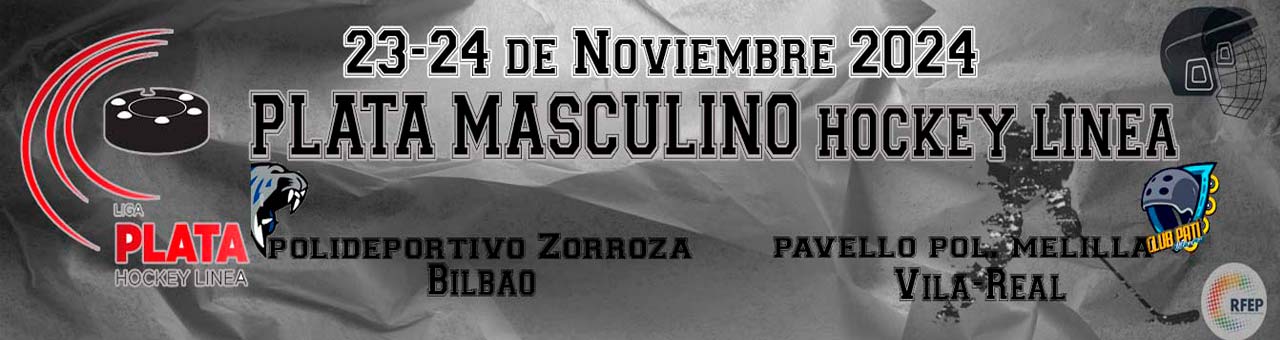 LIGA PLATA MASCULINA de hockey linea