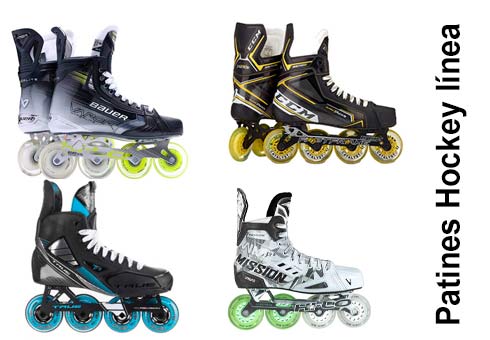 patines reglamentarios de Hockey línea