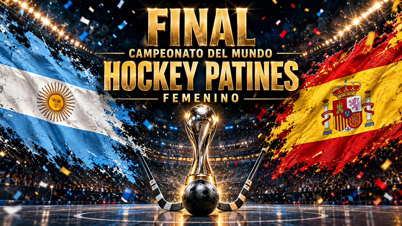USA - ESPAÑA - Hockey línea