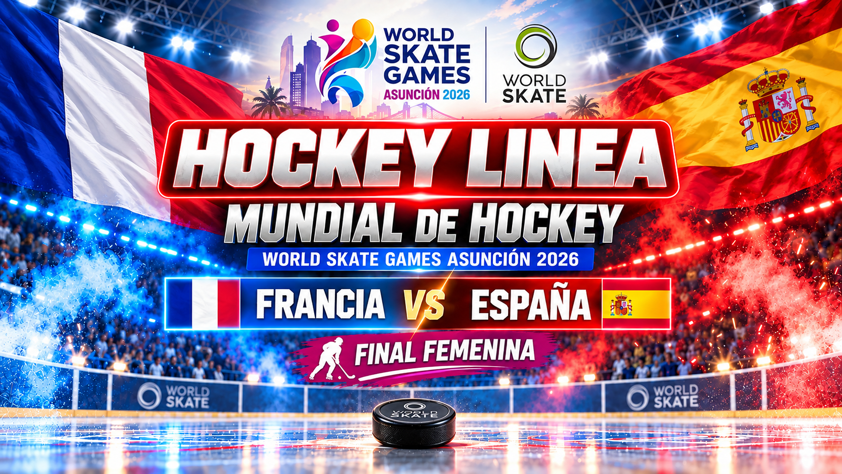 USA - ESPAÑA - Hockey línea