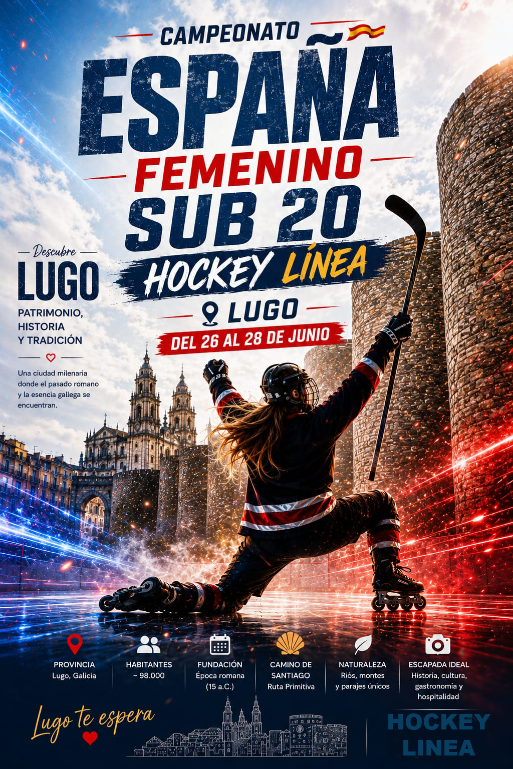 campeonato españa sub-20 hockey línea en lugo