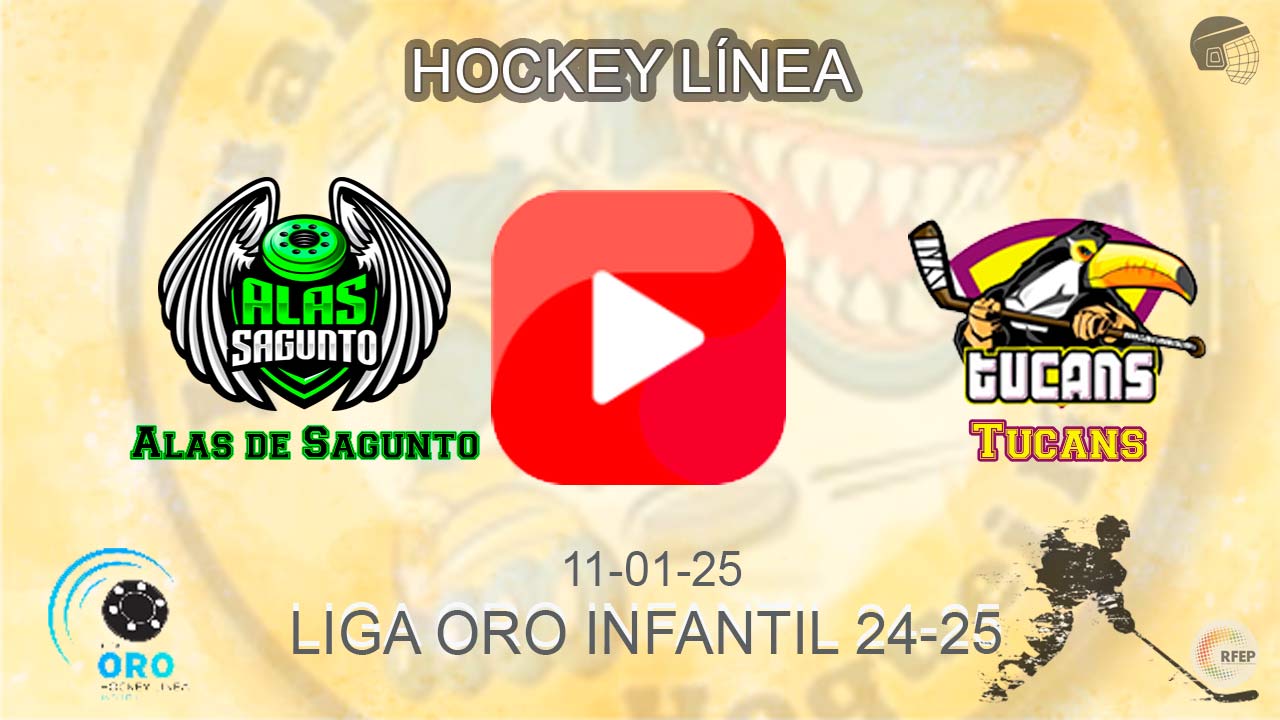 partido hockey línea 🥅 Patinaje Alas de Sagunto Vs Tucans Barcelona Asme