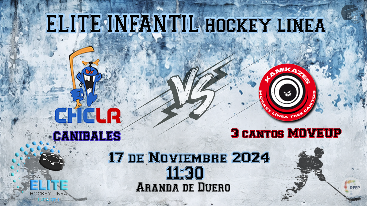 Caníbales Las Rozas VS Kamikazes Tres Cantos hockey linea