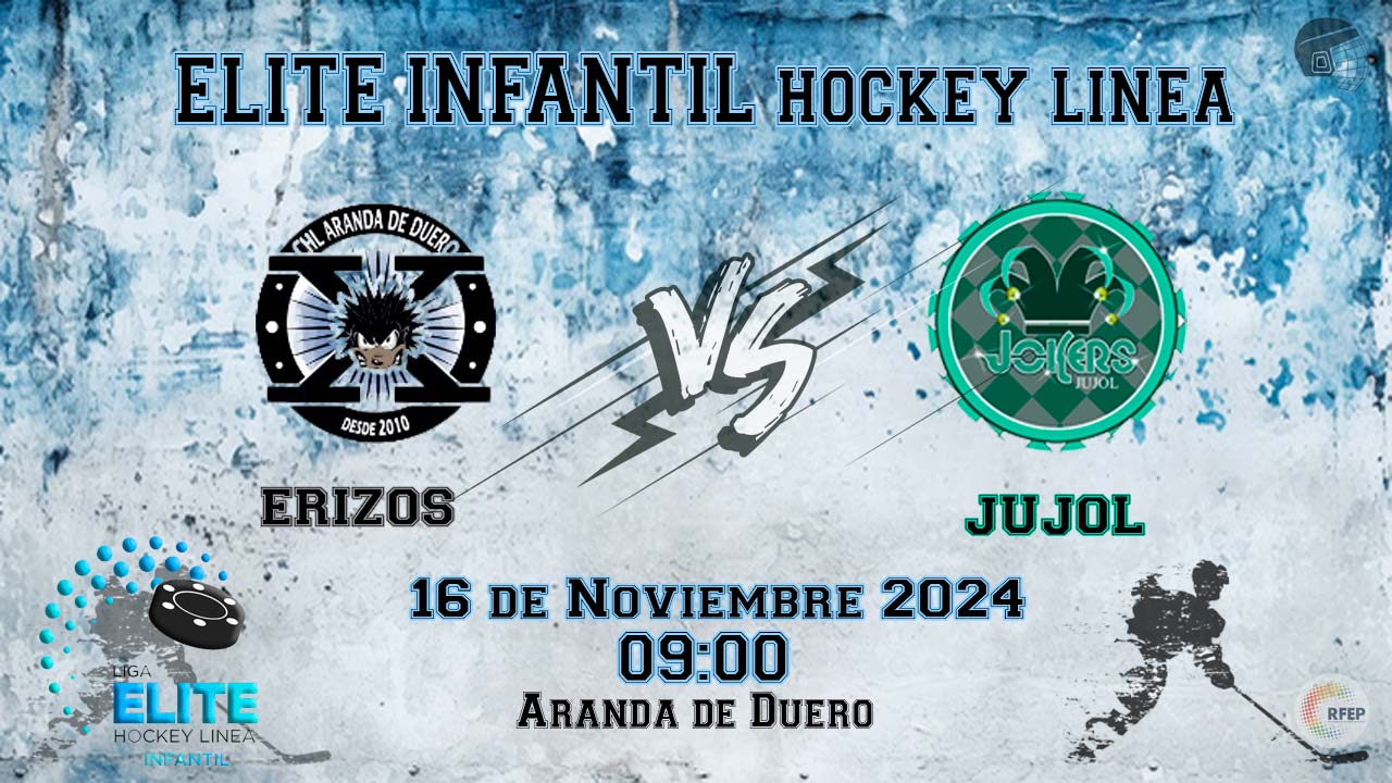 Erizos Rudos Aranda VS Jujol -Sant Joan Despí- hockey linea