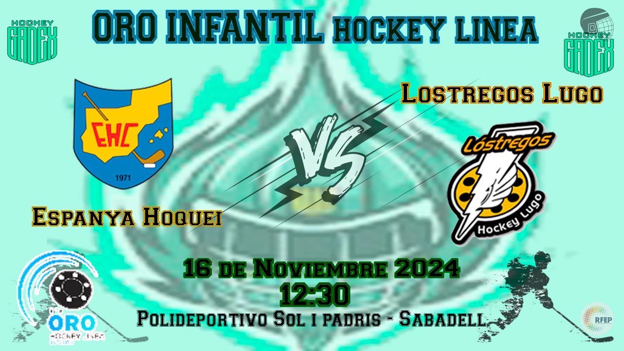 partido hockey línea Espanya VS Lóstregos Lugo
