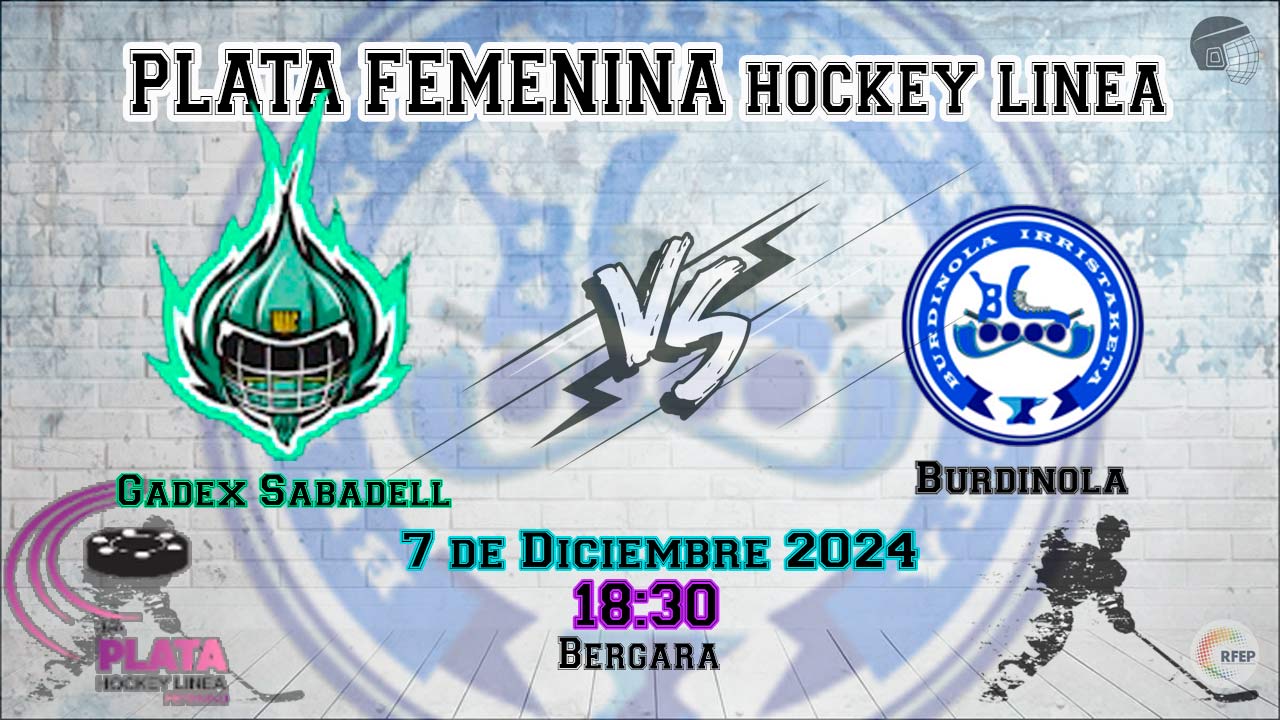 Gadex Sabadell Vs Burdinola Bergara hockey linea