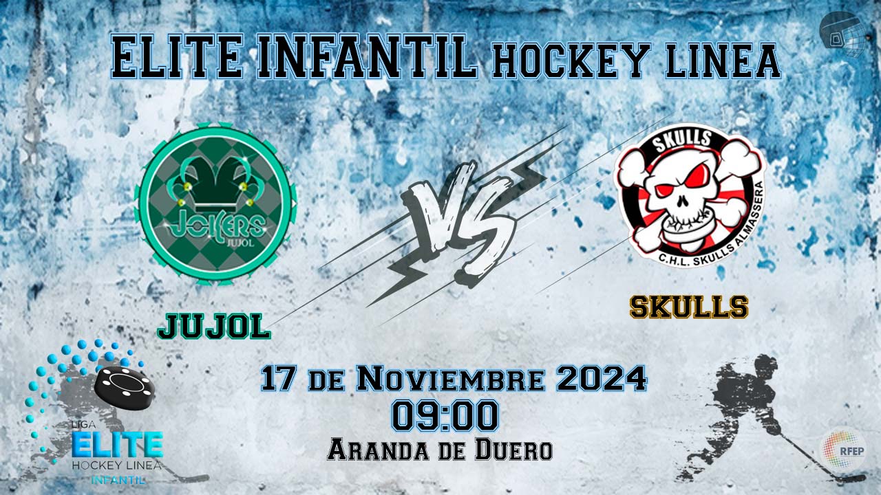 Jujol Barcelona VS Skulls Almàssera Valencia hockey linea