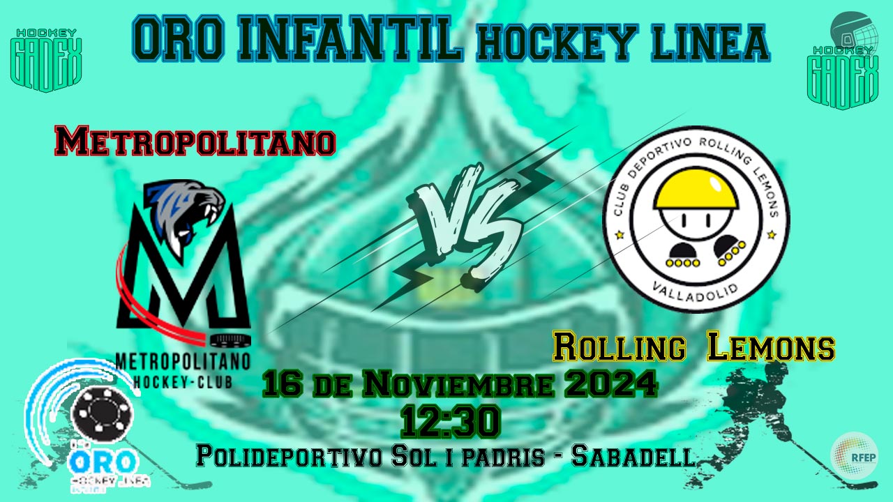 partido hockey línea Metropolitano Bilbao VS Rolling Lemons Valladolid