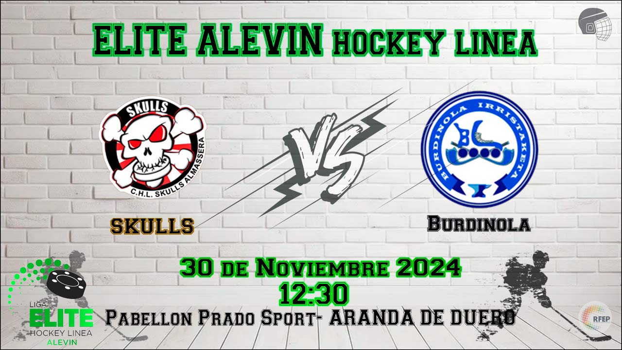 Skulls VS Burdinola hockey linea