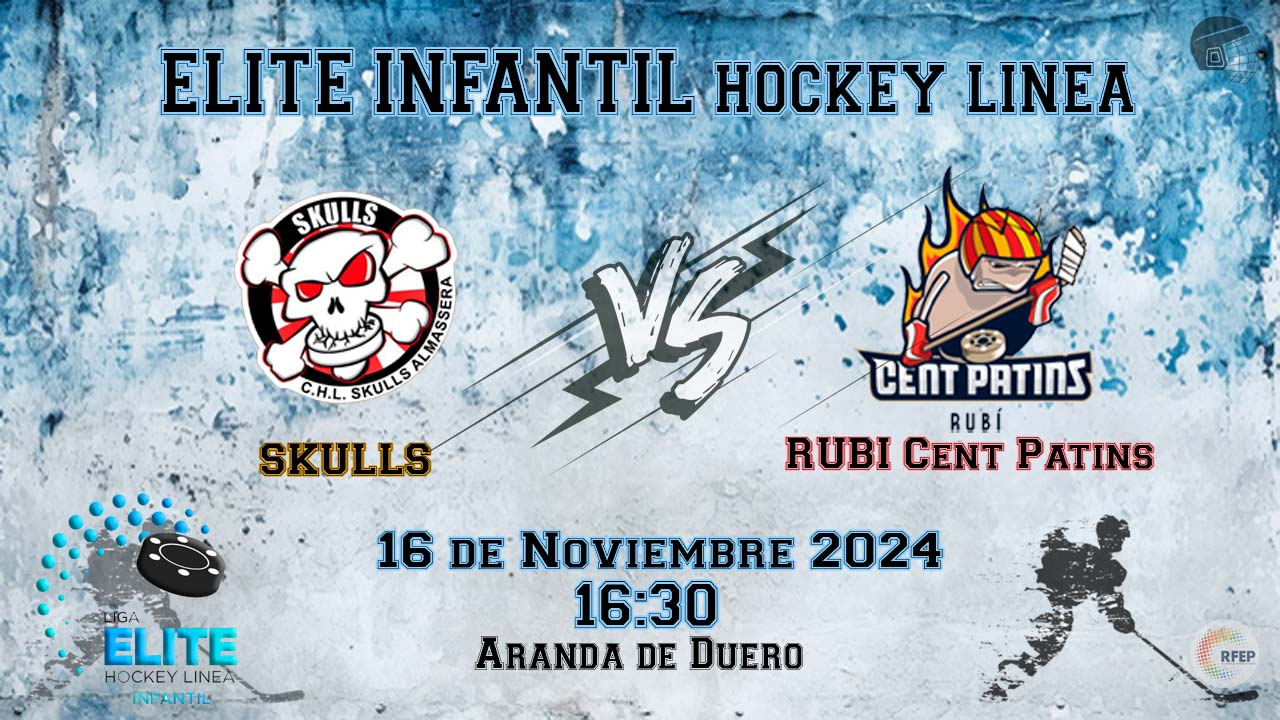 Skulls Almàssera VS Rubi Cent Patins hockey linea