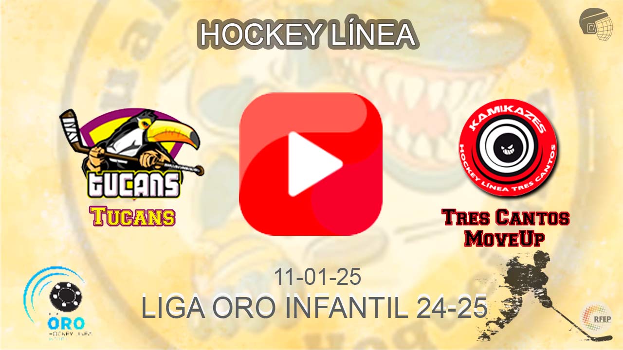 Tucans Asme Barcelona VS Moveup de Tres Cantos hockey linea